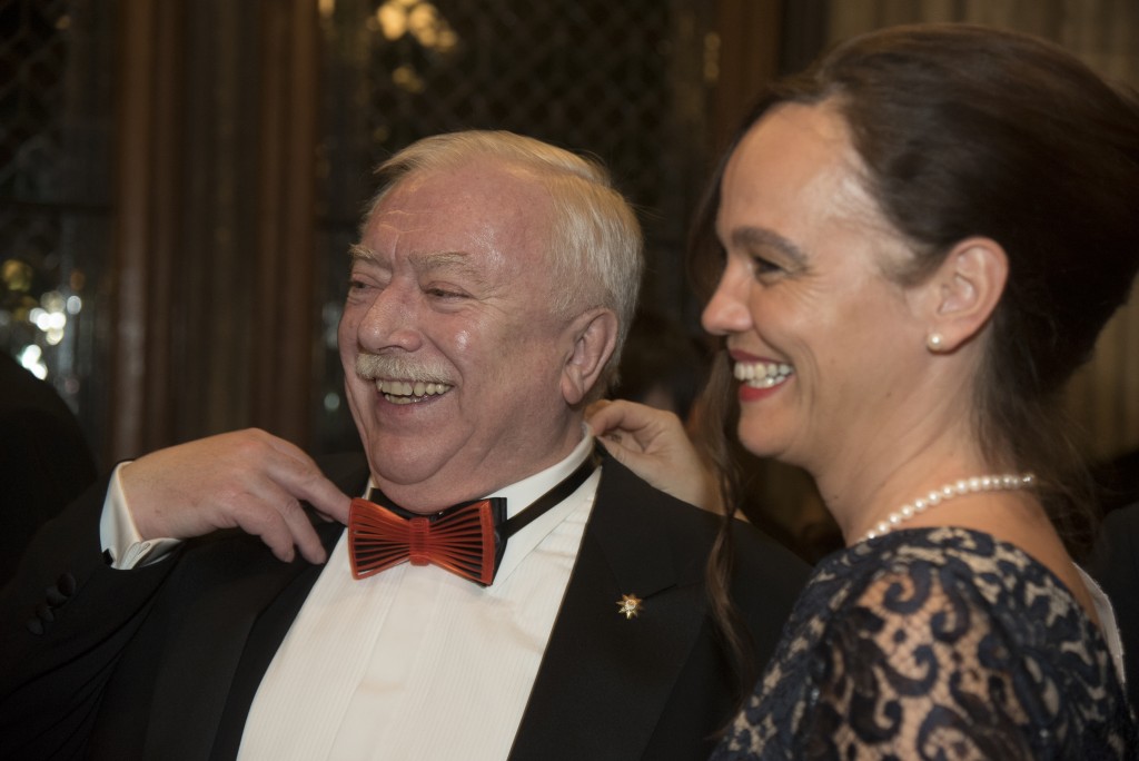 Mayor Michael Häupl and Rector Sonja Hammerschmid (University of Veterinary Medicine) - (c) Ball der Wissenschaften / Warda